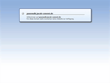 Tablet Screenshot of pasewalk.jacob-cement.de